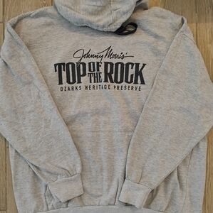 VTG 90s MV Sport Johnny Morris Top Of The Rock Bass Pro Shop Hoodie Men's XXL